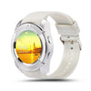 Sport Men Smart Watch v8 sim card android camera rounded Answer Call Dial Call Smartwatch Heart Rate Fitness Tracker