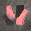 Women Yoga Set Gym Clothing Ombre Seamless Leggings+Cropped Shirts Workout Sport Suit Women Long Sleeve Fitness Set Active Wear
