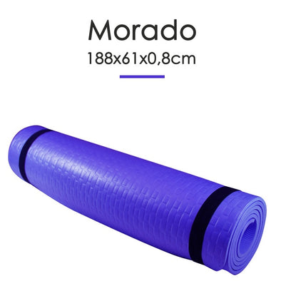 Yoga Mat 188x90/61x 0.8 cm Yoga Mat Workout Mat Gym Pat Fitness Equipment Gymnastics Mat Home Gym Fitness Equipment Home Pilates