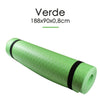 Yoga Mat 188x90/61x 0.8 cm Yoga Mat Workout Mat Gym Pat Fitness Equipment Gymnastics Mat Home Gym Fitness Equipment Home Pilates