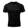 2019 hommes Camouflage Sport entraînement coton T-shirt à manches courtes homme décontracté homme Gym course Fitness Slim t-shirts hauts vêtements