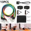 11/12pcs Fitness Pull Rope Resistance Bands Latex Strength Gym Equipment Home Elastic Exercises Body Fitness Workout Equipment