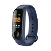 M3 relógio inteligente pulseira homem mulher pressão arterial monitor de freqüência cardíaca à prova dwaterproof água rastreador de fitness banda inteligente alta definição cor