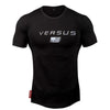 Men Gyms Fitness T-shirt Jogger Workout Cotton t shirts Man