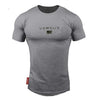Men Gyms Fitness T-shirt Jogger Workout Cotton t shirts Man