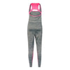 Fitness Clothing Women One-pieces Sports Suit Set Workout Gym Fitness Jumpsuit Pants Sexy Yoga Set Bandage Gym Bodysuit